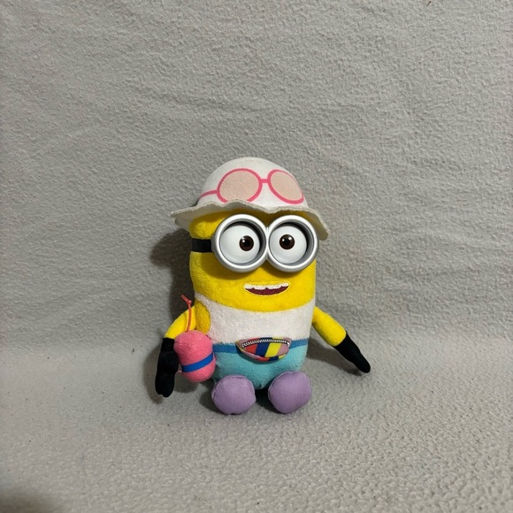 Ty Other - Ty Beanie Baby Jerry the Minion Tourist 8” Plush with Hat and Glasses